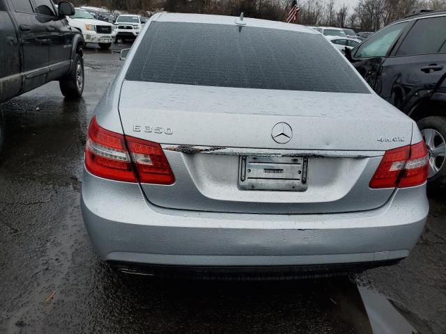 WDDHF8JB0DA724728 - 2013 MERCEDES-BENZ E 350 4MATIC SILVER photo 6