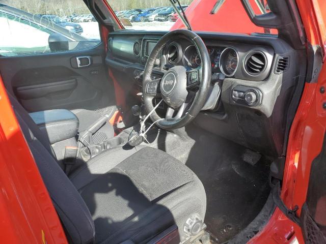 1C4HJXKN0MW624000 - 2021 JEEP WRANGLER U SPORT წითელი ფოტო 8