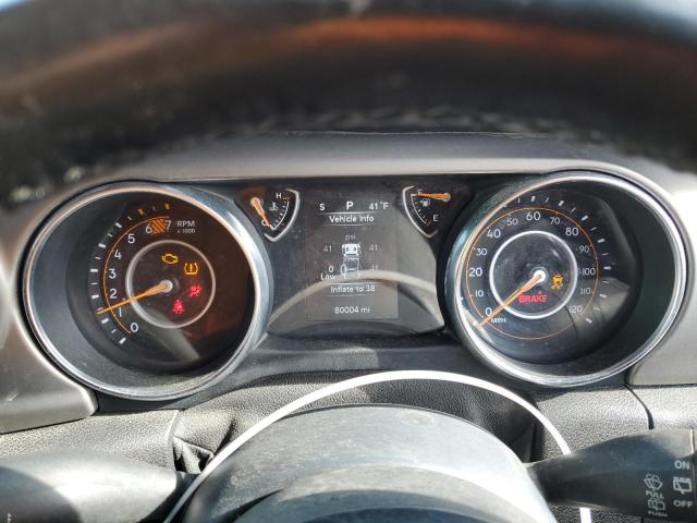 1C4HJXKN0MW624000 - 2021 JEEP WRANGLER U SPORT წითელი ფოტო 9