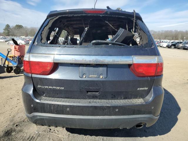 1C4RDHDG1DC517961 - 2013 DODGE DURANGO CREW GRAY photo 6