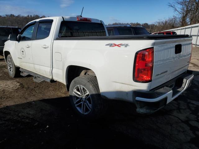 1GCGTBEN6M1242913 - 2021 CHEVROLET COLORADO WHITE photo 2