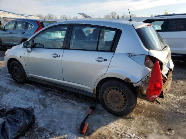 3N1BC13E48L369278 - 2008 NISSAN VERSA S SILVER photo 2