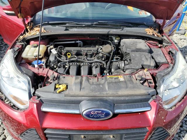 1FADP3F21EL159015 - 2014 FORD FOCUS SE BURGUNDY photo 11