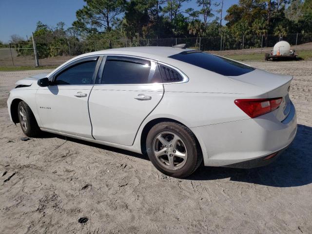 1G1ZB5ST2HF265655 - 2017 CHEVROLET MALIBU LS WHITE photo 2