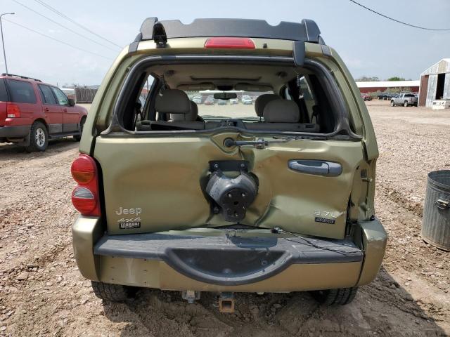 1J4GL38K34W152221 - 2004 JEEP LIBERTY RENEGADE GREEN photo 6