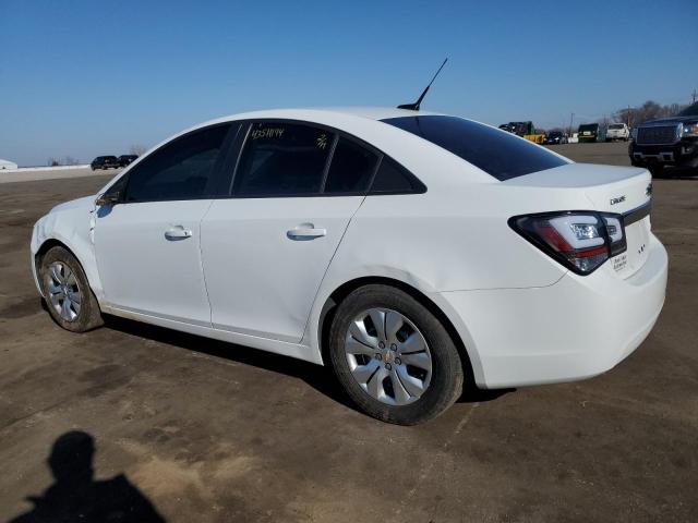 1G1PB5SH6D7167963 - 2013 CHEVROLET CRUZE LS WHITE photo 2