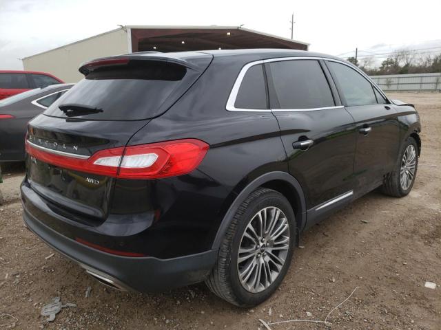 2LMTJ8LR9GBL73663 - 2016 LINCOLN MKX RESERVE BLACK photo 3