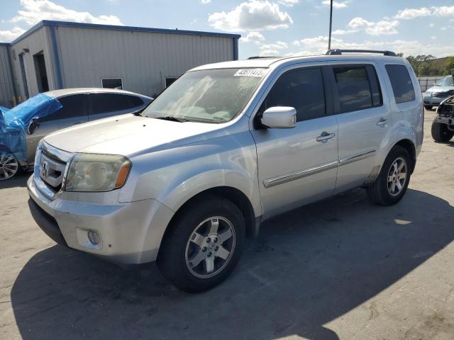 5FNYF38949B021700 - 2009 HONDA PILOT TOURING SILVER photo 1