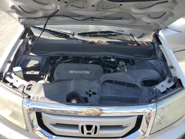 5FNYF38949B021700 - 2009 HONDA PILOT TOURING SILVER photo 12