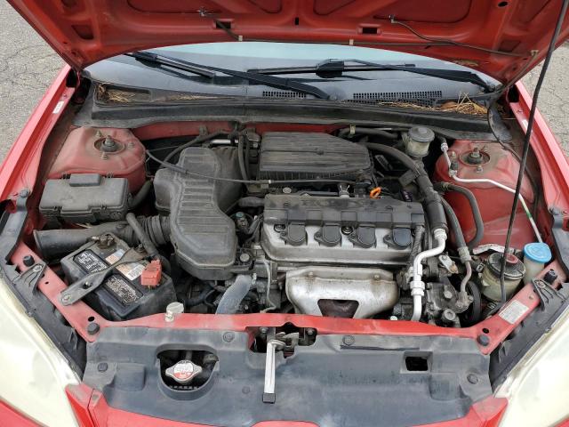 1HGES16335L015929 - 2005 HONDA CIVIC DX VP Qırmızı foto 11