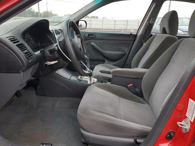 1HGES16335L015929 - 2005 HONDA CIVIC DX VP Qırmızı foto 7