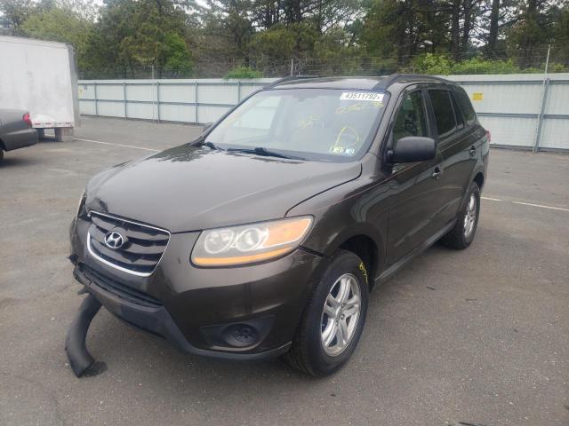 5XYZGDAB8BG036235 - 2011 HYUNDAI SANTA FE GLS GRAY photo 2