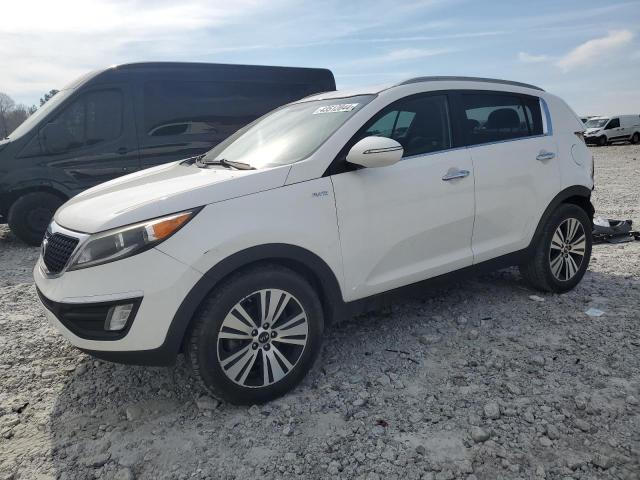 KNDPCCACXE7629523 - 2014 KIA SPORTAGE EX WHITE photo 1