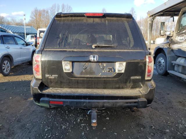 5FNYF18748B020242 - 2008 HONDA PILOT EXL BLACK photo 6