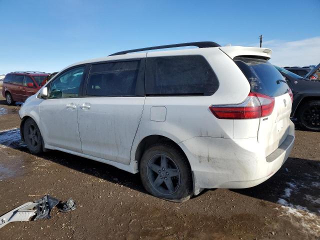 5TDKZ3DC4LS071403 - 2020 TOYOTA SIENNA LE WHITE photo 2