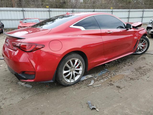 JN1FV7ELXHM701076 - 2017 INFINITI Q60 RED SPORT 400 RED photo 3