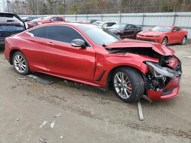 JN1FV7ELXHM701076 - 2017 INFINITI Q60 RED SPORT 400 RED photo 4