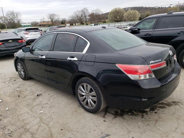 1HGCP3F84CA000512 - 2012 HONDA ACCORD EXL BLACK photo 2