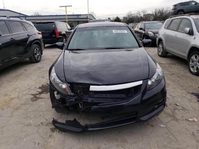 1HGCP3F84CA000512 - 2012 HONDA ACCORD EXL BLACK photo 5