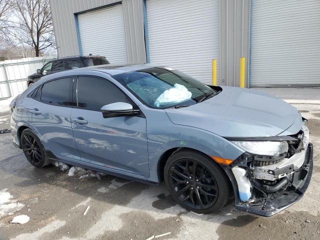 SHHFK7H98LU404023 - 2020 HONDA CIVIC SPORT TOURING BLUE photo 4