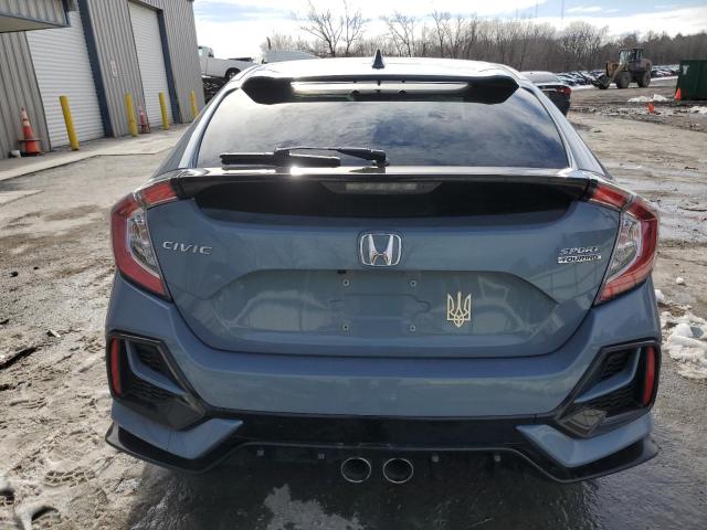 SHHFK7H98LU404023 - 2020 HONDA CIVIC SPORT TOURING BLUE photo 6