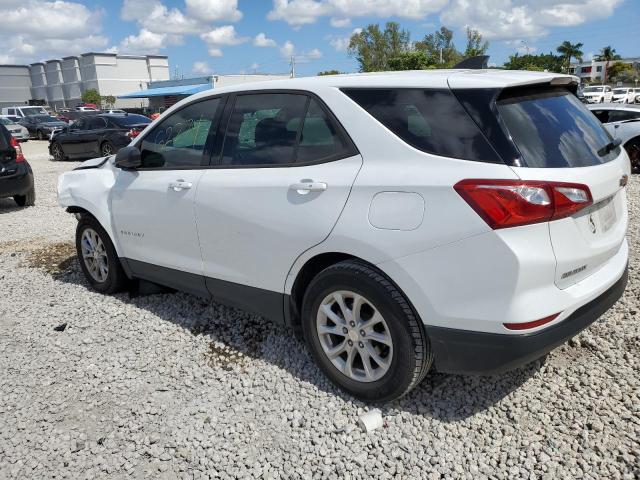 3GNAXHEV8KS663063 - 2019 CHEVROLET EQUINOX LS WHITE photo 2