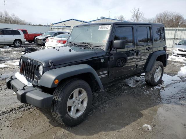 1C4BJWDG2GL268072 - 2016 JEEP WRANGLER U SPORT შავი ფოტო 2