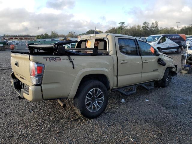 3TMAZ5CN8LM117065 - 2020 TOYOTA TACOMA DOUBLE CAB TAN photo 3