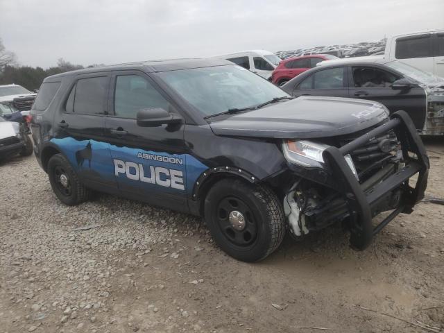 1FM5K8AR2HGA94747 - 2017 FORD EXPLORER POLICE INTERCEPTOR 黑色 照片 4