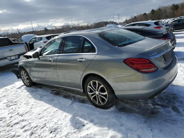 WDDWF4KB5GR149806 - 2016 MERCEDES-BENZ C 300 4MATIC SILVER photo 2
