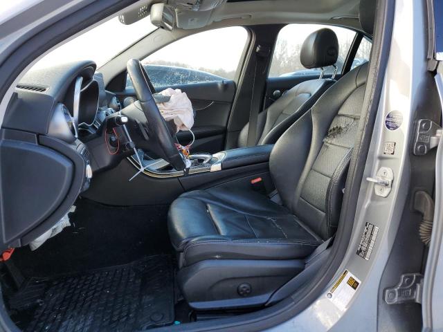 WDDWF4KB5GR149806 - 2016 MERCEDES-BENZ C 300 4MATIC SILVER photo 7