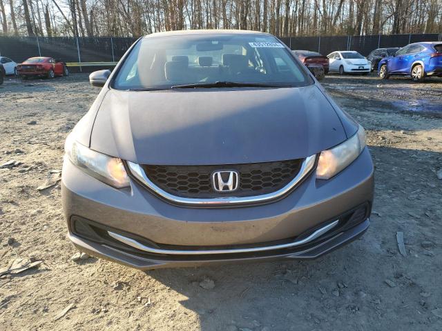 19XFB2E53EE055514 - 2014 HONDA CIVIC LX GRAY photo 5