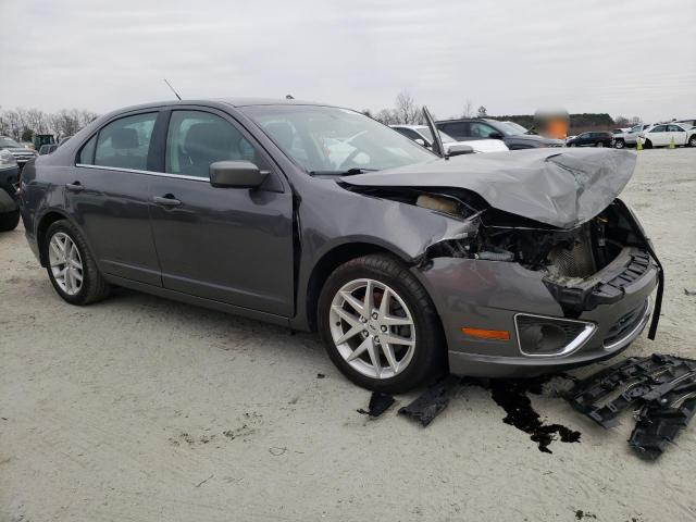 3FAHP0JG4CR290652 - 2012 FORD FUSION SEL GRAY photo 4