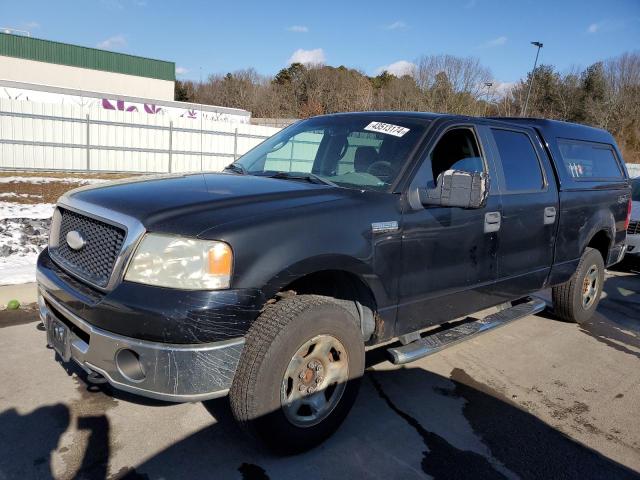 1FTPW14517FB18235 - 2007 FORD F150 SUPERCREW BLACK photo 1