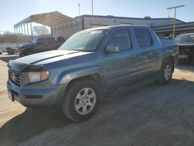 2HJYK16586H539715 - 2006 HONDA RIDGELINE RTL BLUE photo 1