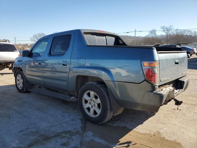 2HJYK16586H539715 - 2006 HONDA RIDGELINE RTL BLUE photo 2