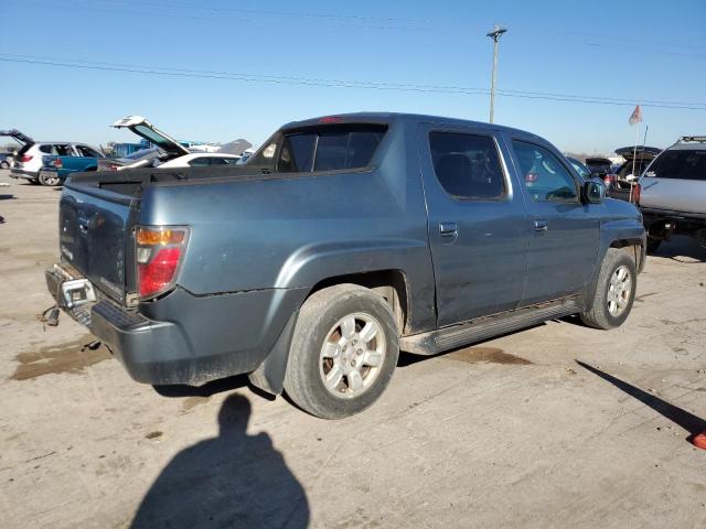 2HJYK16586H539715 - 2006 HONDA RIDGELINE RTL BLUE photo 3