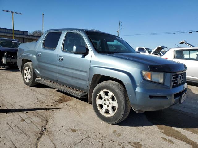 2HJYK16586H539715 - 2006 HONDA RIDGELINE RTL BLUE photo 4