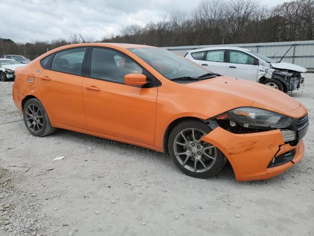 1C3CDFBB1ED860643 - 2014 DODGE DART SXT ORANGE photo 4