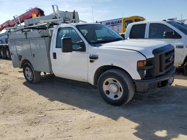 1FDSF30518EC23310 - 2008 FORD F350 SRW SUPER DUTY WHITE photo 1