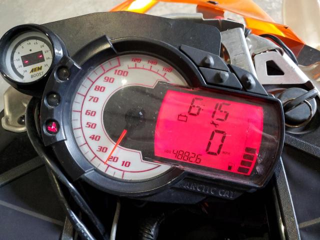 4UF12SNW4CT126400 - 2012 ARCTIC CAT ARTIC CAT Оранжевый фото 8