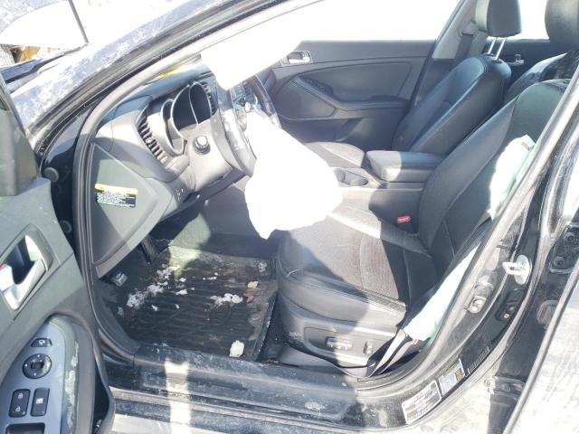 KNAGN4A77F5657034 - 2015 KIA OPTIMA EX BLACK photo 7