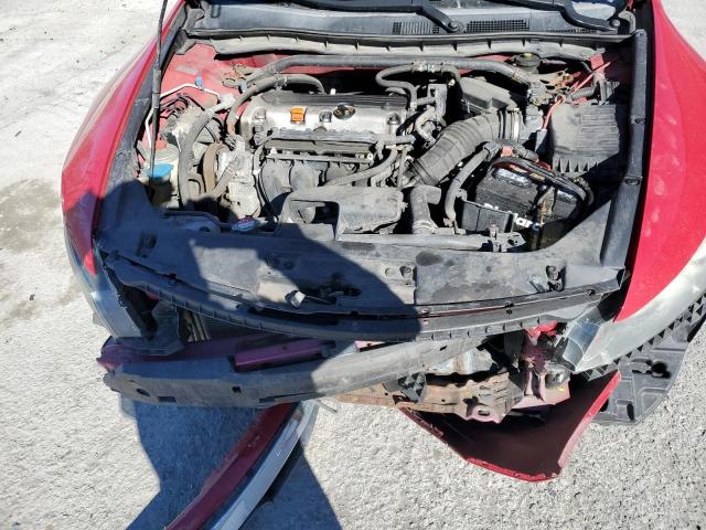 1HGCS1B88BA014050 - 2011 HONDA ACCORD EXL RED photo 11