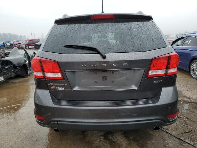 3C4PDDEG9KT859481 - 2019 DODGE JOURNEY GT GRAY photo 6