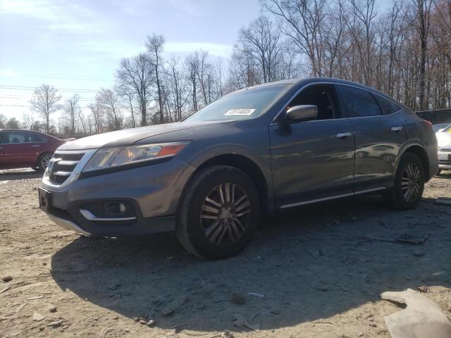 5J6TF3H30DL005757 - 2013 HONDA CROSSTOUR EX GRAY photo 1