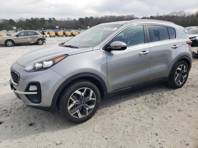 KNDPNCAC1L7633709 - 2020 KIA SPORTAGE EX GRAY photo 1