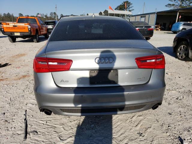 WAUHGAFC0DN131019 - 2013 AUDI A6 PRESTIGE GRAY photo 6