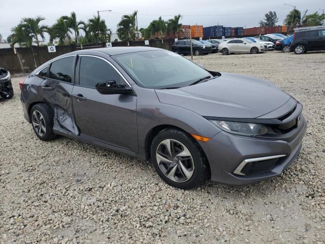 19XFC2F62KE030376 - 2019 HONDA CIVIC LX CHARCOAL photo 4