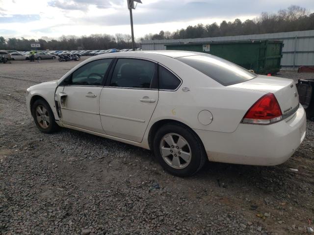 2G1WT58K279327061 - 2007 CHEVROLET IMPALA LT WHITE photo 2