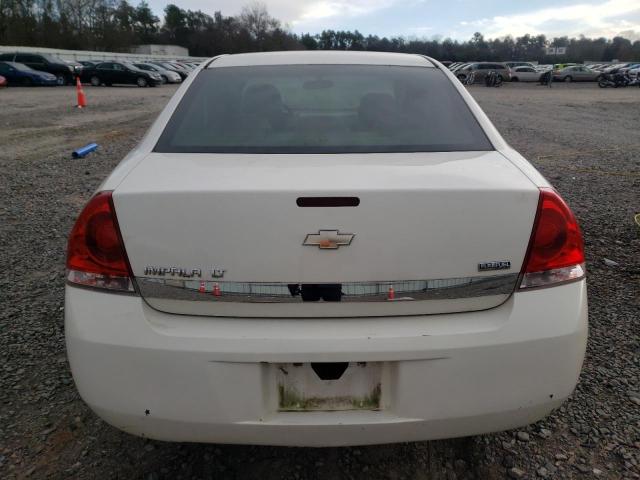 2G1WT58K279327061 - 2007 CHEVROLET IMPALA LT WHITE photo 6